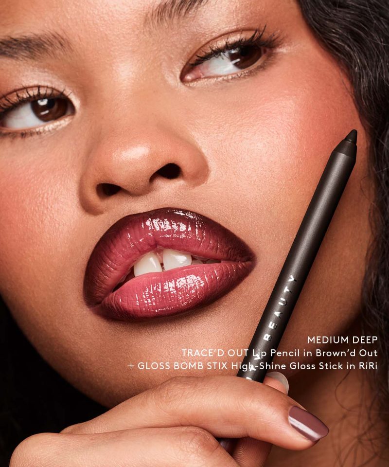 Alternative view of Gloss Bomb Stix Gloss Stick + Trace'd Out Lip Liner Bundle