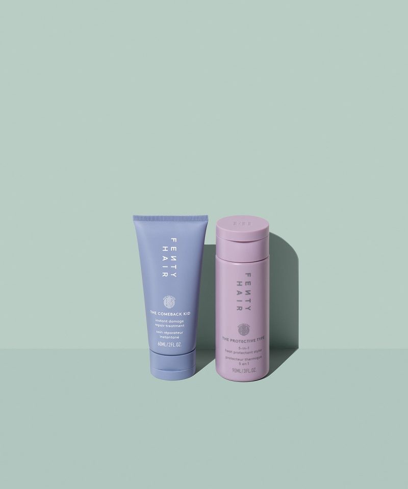 The Protection Posse Instant Damage Repair Treatment + Heat Protectant Set